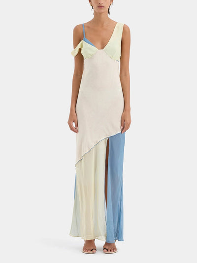 Mary - Thames Splice Midi Dress