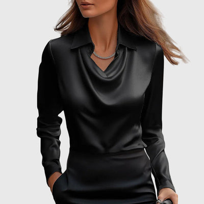 Brooklyn™ | Elegant satin blouse
