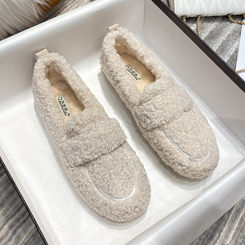 Solenne | Warm loafers with a stylish design