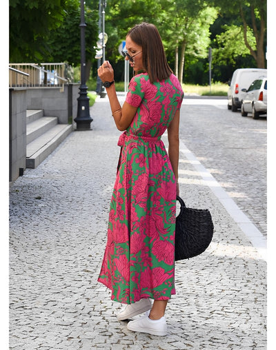 Anna™ Spring/Summer Floral Print Dress