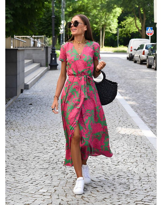 Anna Spring/Summer Floral Print Dress