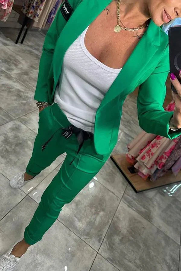 Esperanza - Tailored suit with a soft jacket and comfortable jogging pants