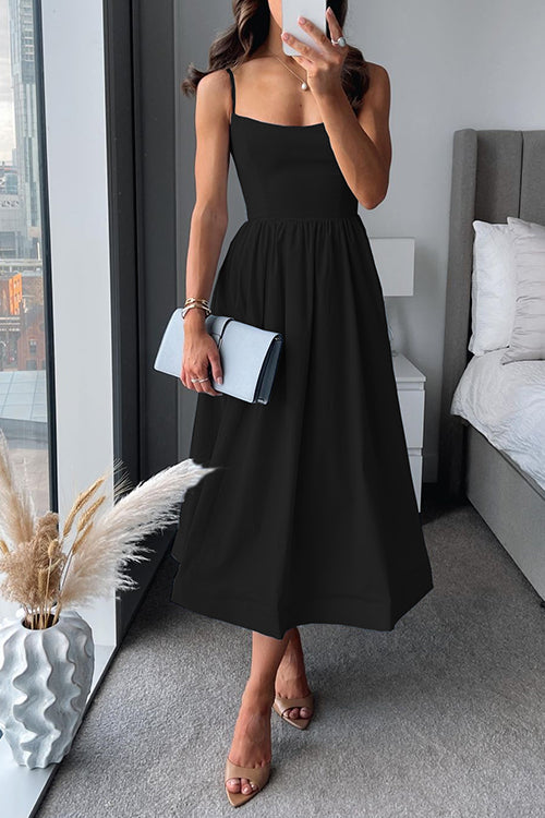 Martina™ | Graceful Strappy Midi