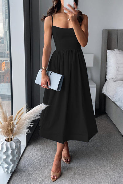 Martina™ | Graceful Strappy Midi