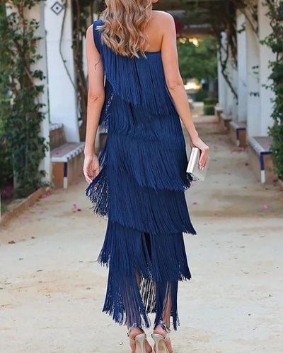 Valeria™ | Boho Dress with Fringes
