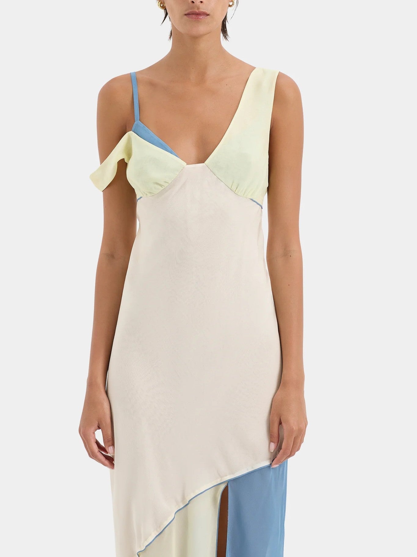 Mary - Thames Splice Midi Dress