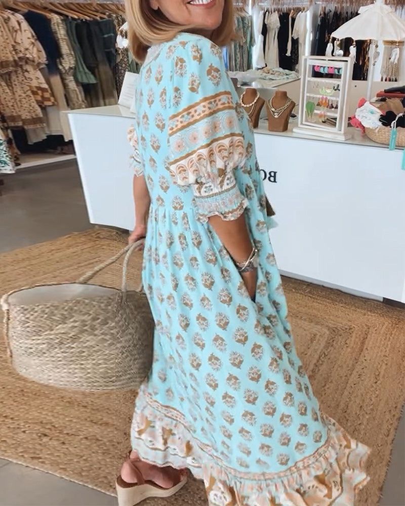 Milou - Elegant summer Maxi dress