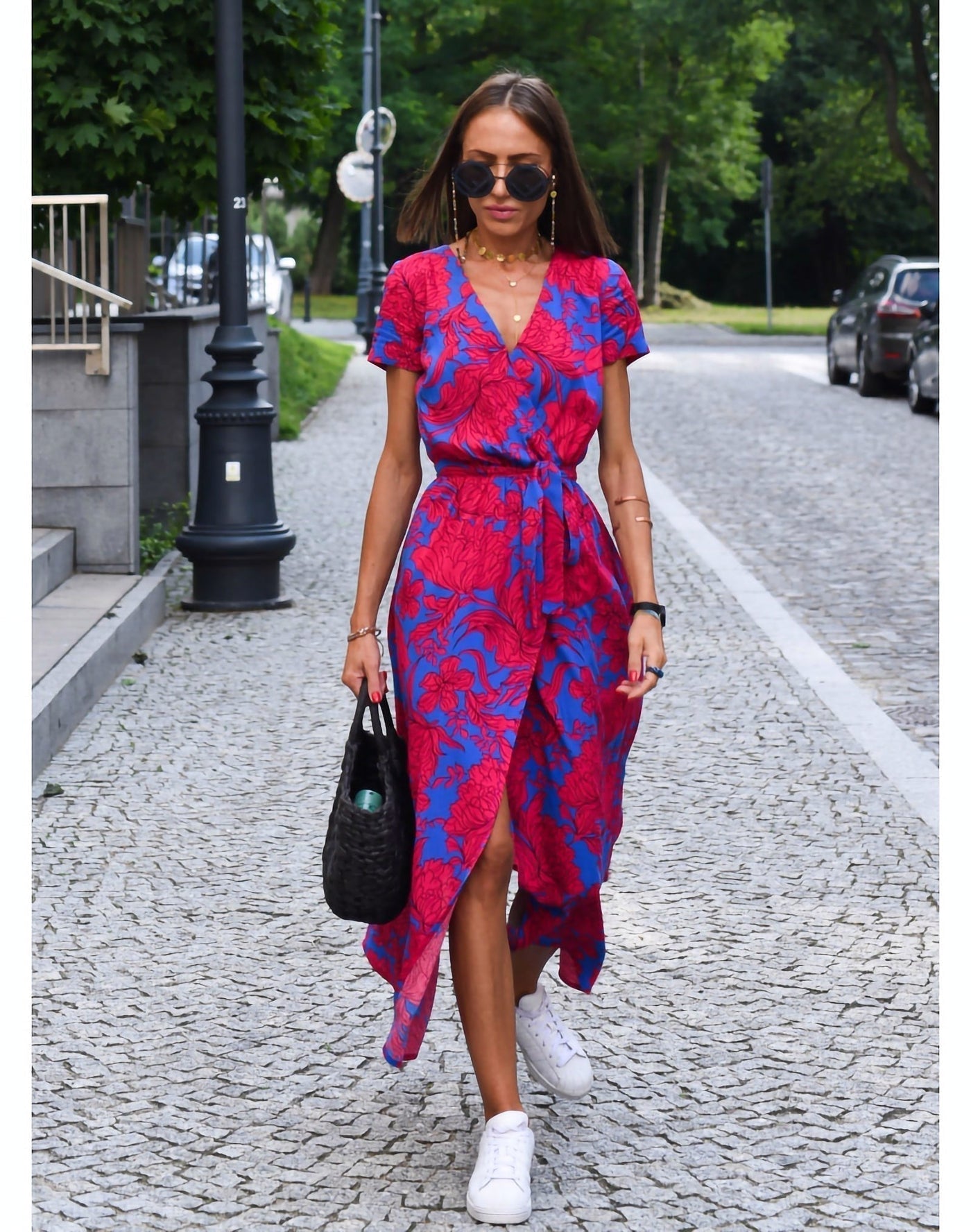 Anna™ Spring/Summer Floral Print Dress