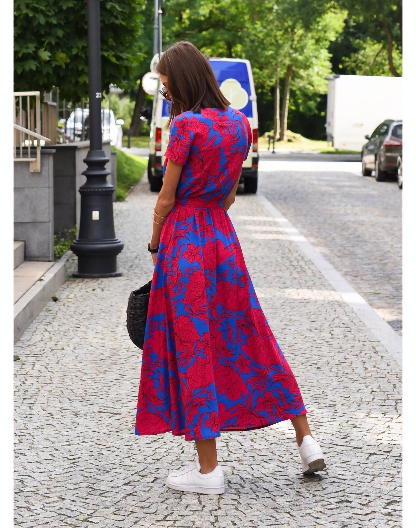 Anna™ Spring/Summer Floral Print Dress