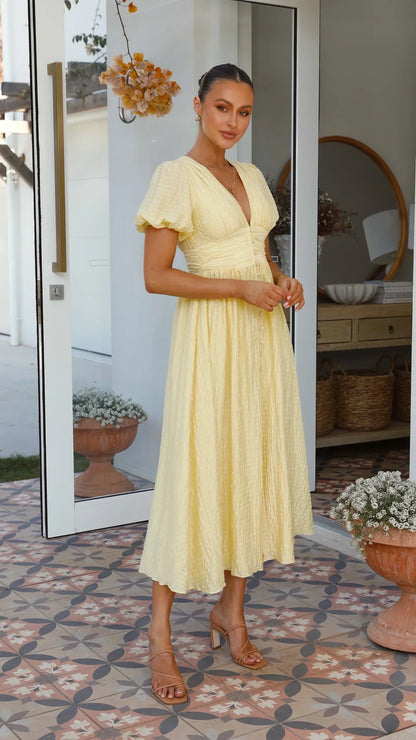 ROSA | Elegant Midi Dress