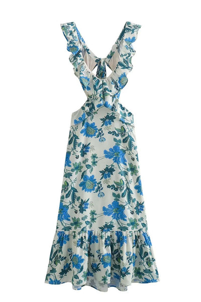Nova | Ruffles Maxi Dress