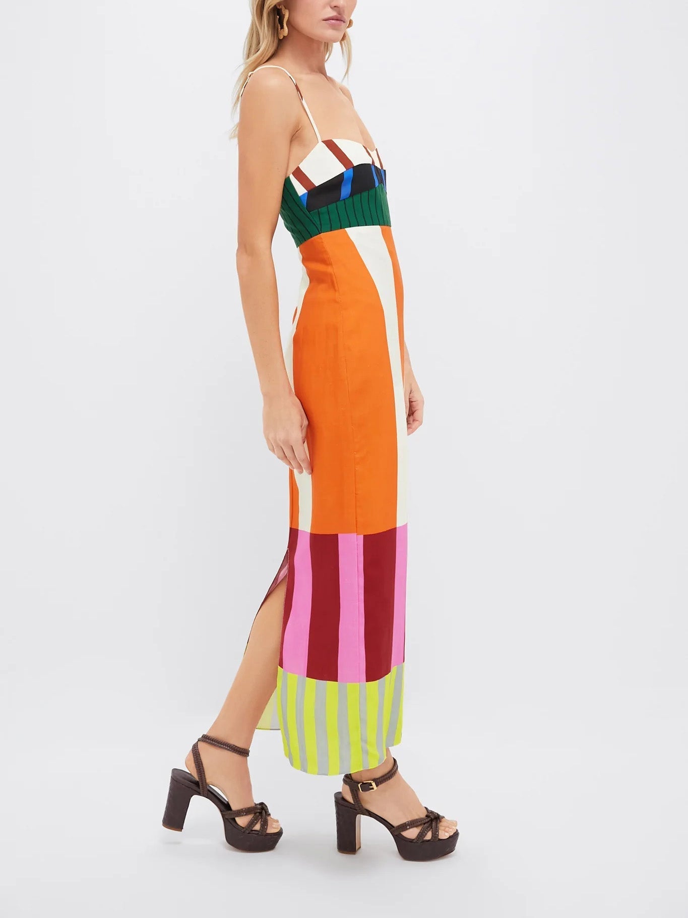 Paloma – Colorful Striped Maxi Dress