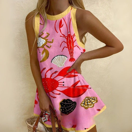 Elisa | Lightweight, feminine short dress for summer days