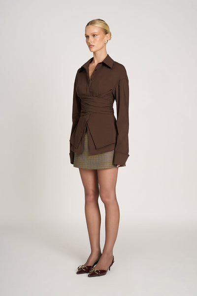 Freya™ | Tailored Wrap Shirt