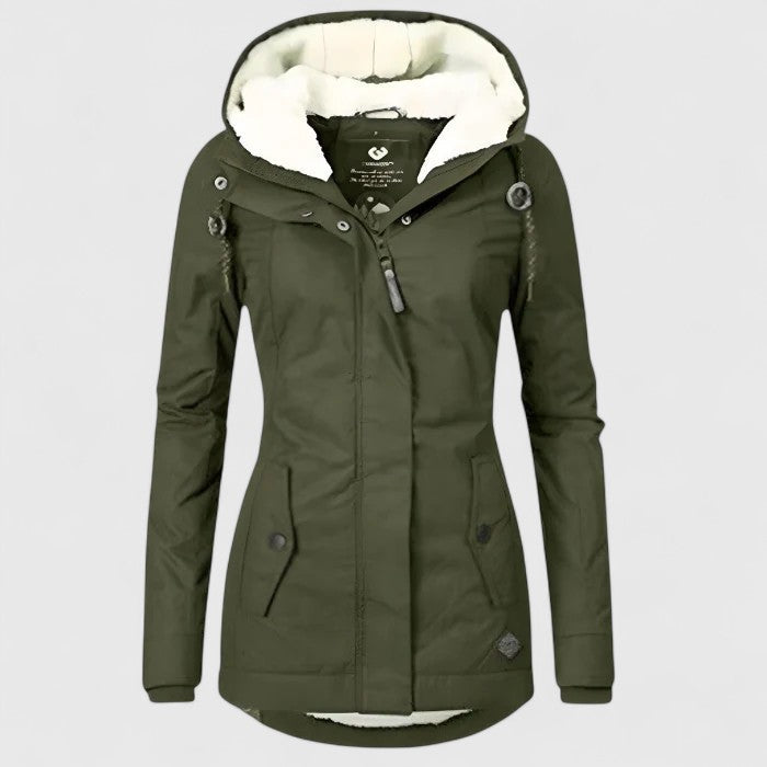 Amélie | Waterproof winter jacket with hood