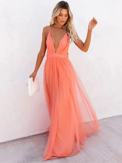 Aurora Bloom™ |  A-Line Tulle Dress