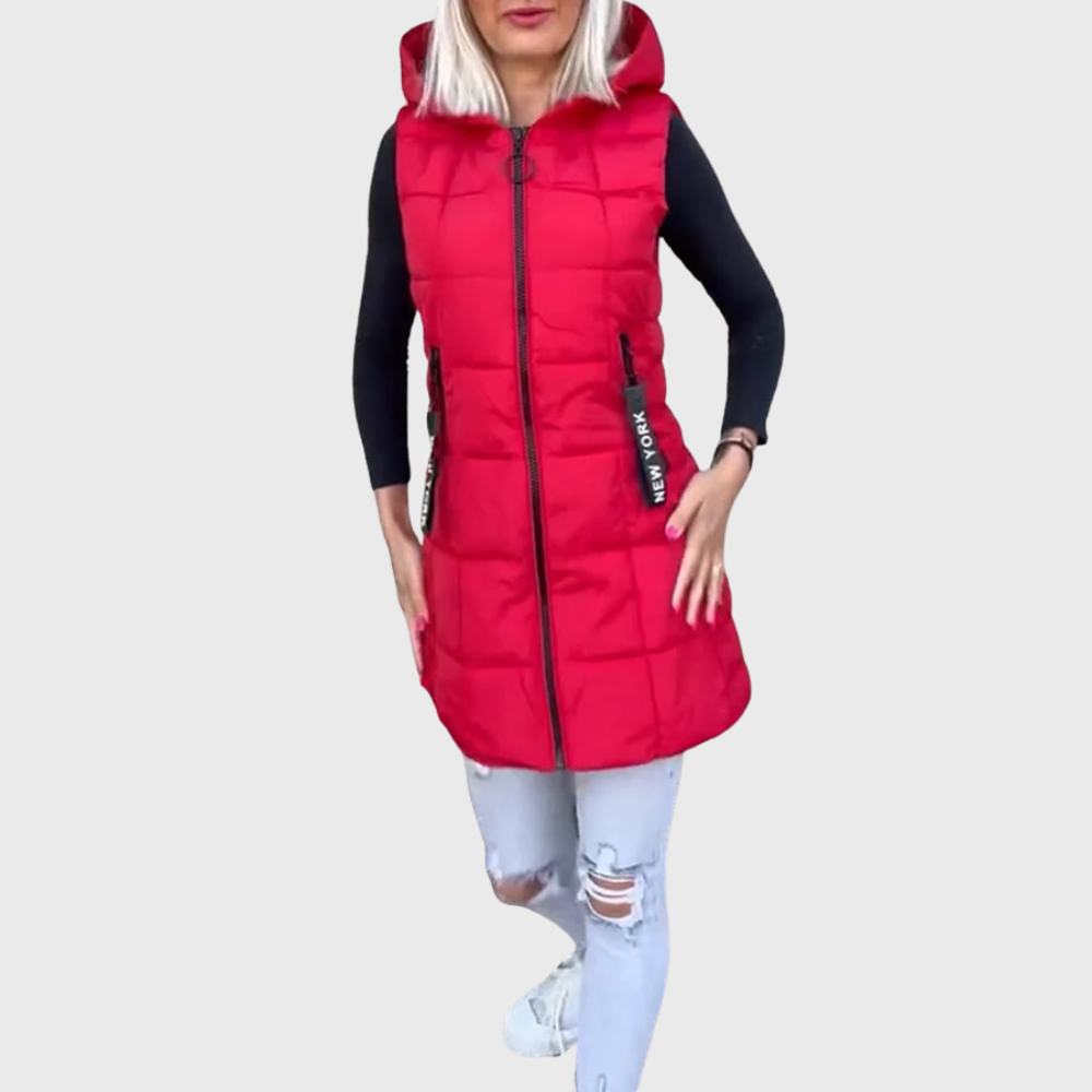 Alba - Sleeveless padded coat