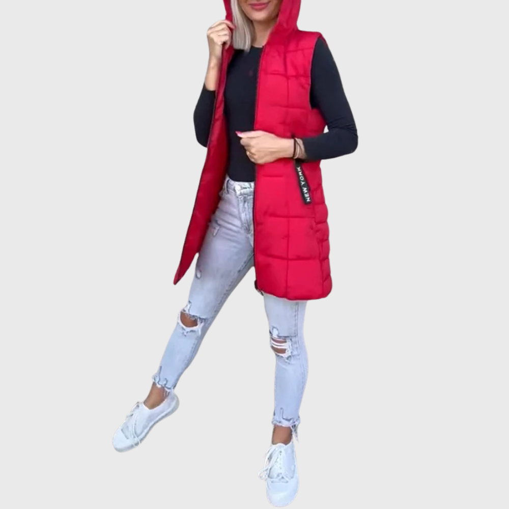 Alba - Sleeveless padded coat