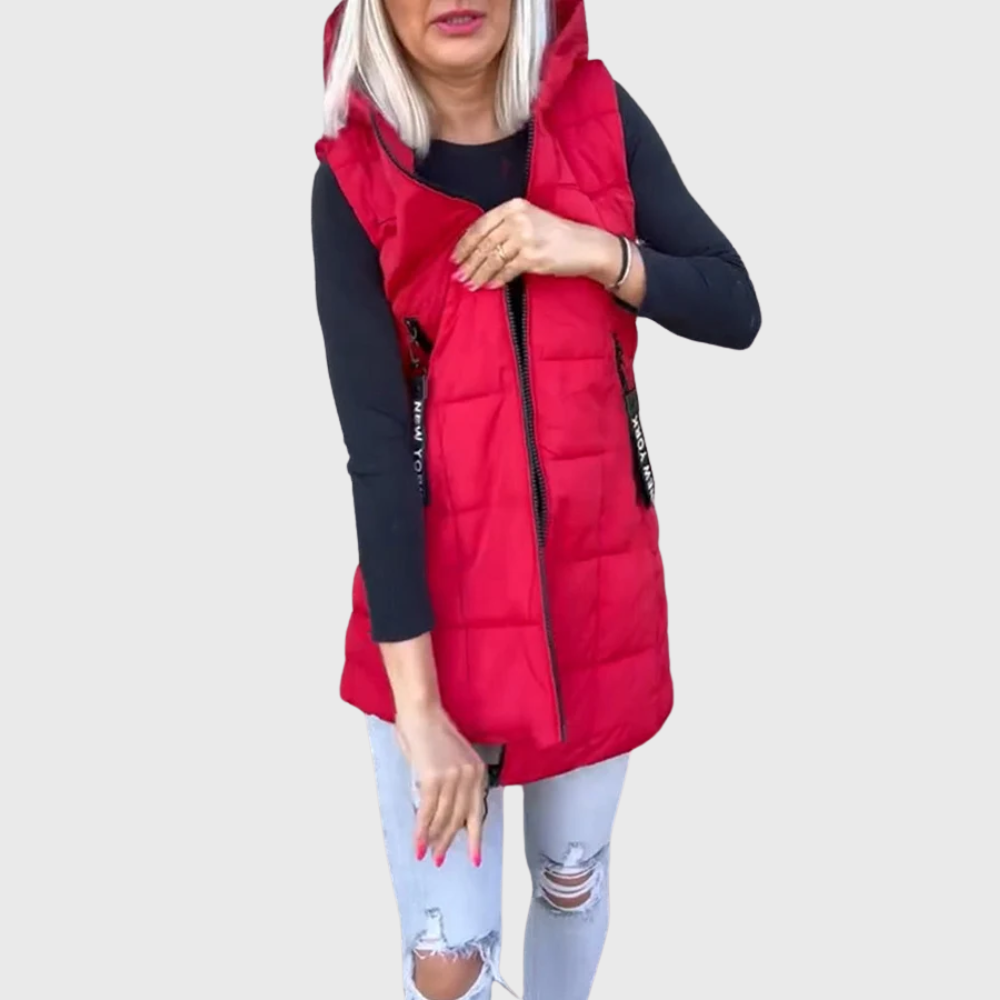 Alba - Sleeveless padded coat
