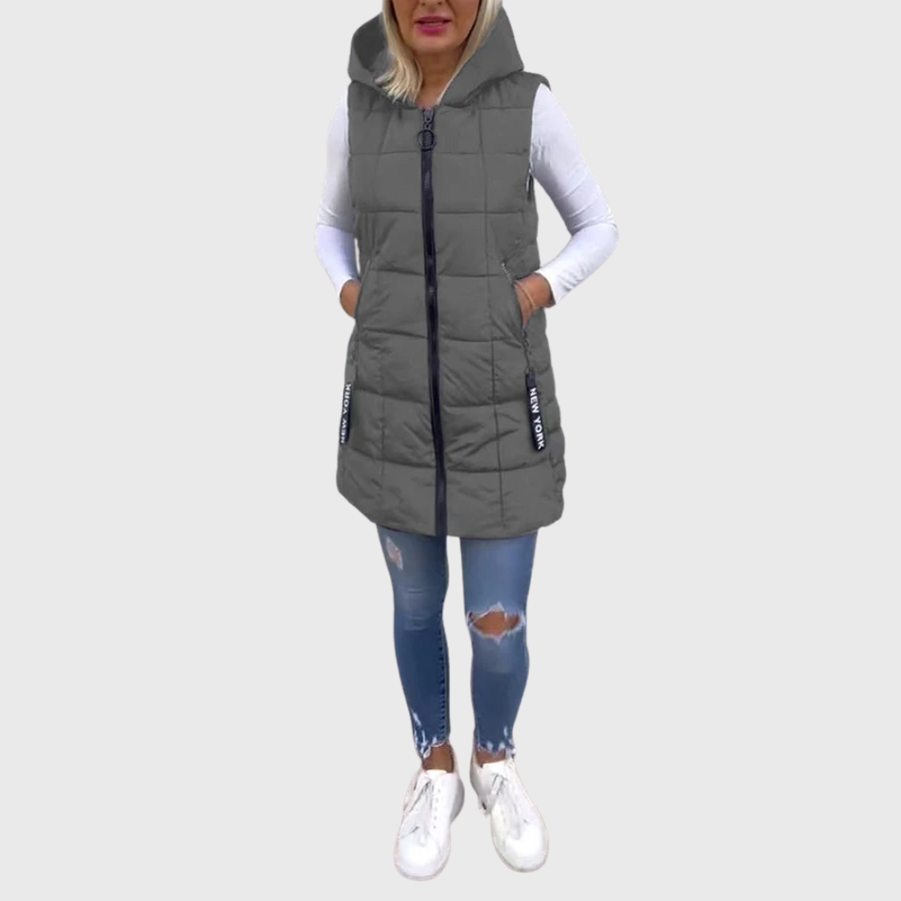 Alba - Sleeveless padded coat
