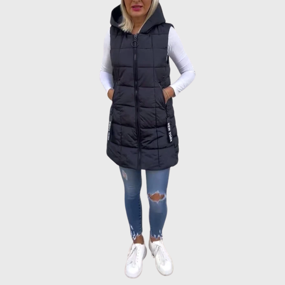 Alba - Sleeveless padded coat