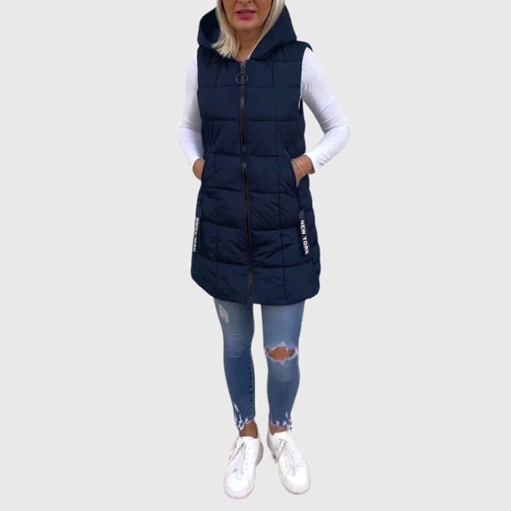 Alba - Sleeveless padded coat