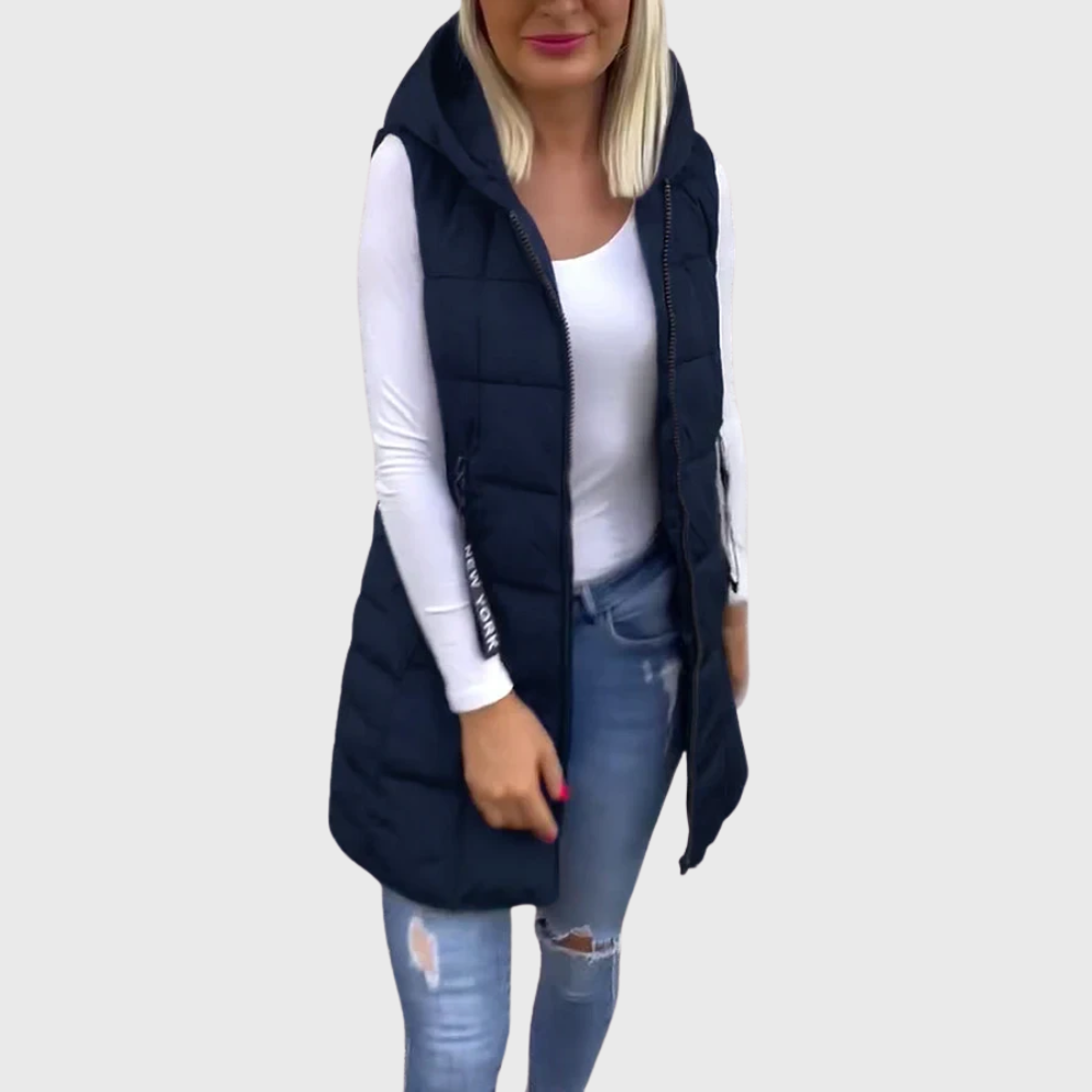 Alba - Sleeveless padded coat