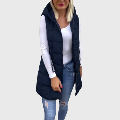 Alba - Sleeveless padded coat