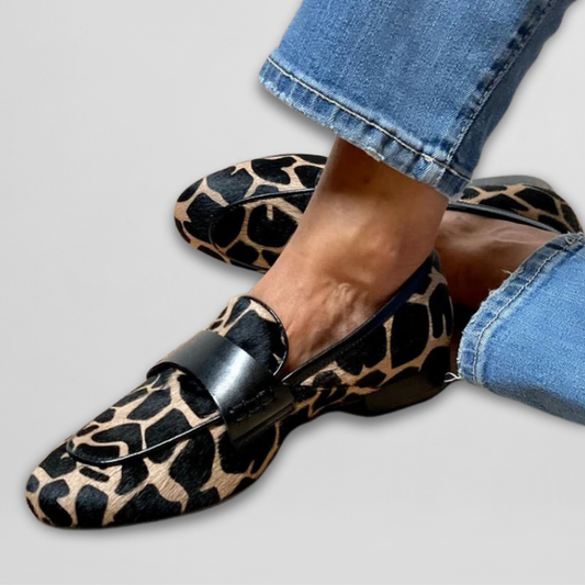 Priszilla | Animal Print Moccasin