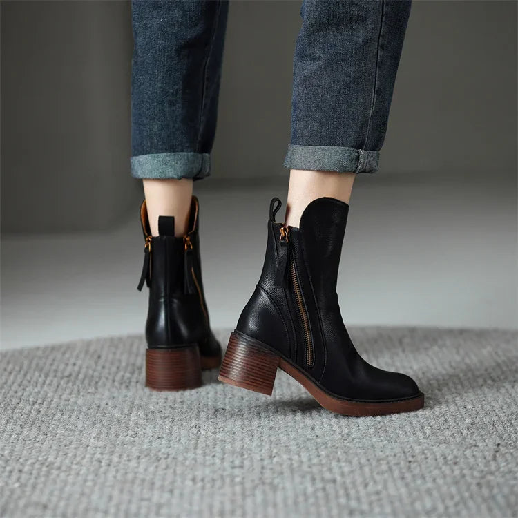 Grazia - Elegant Ankle Boots