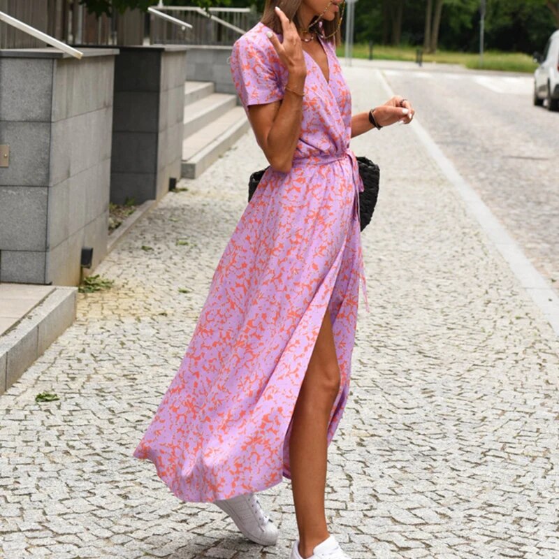 Anna™ Spring/Summer Floral Print Dress
