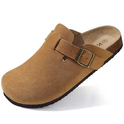 Kidmi - Unisex Ergonomic Non-Slip Suede Clogs