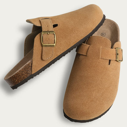 Kidmi - Unisex Ergonomic Non-Slip Suede Clogs