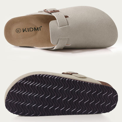 Kidmi - Unisex Ergonomic Non-Slip Suede Clogs