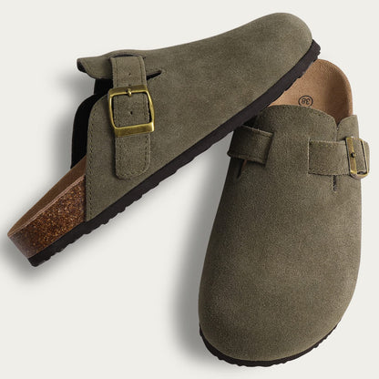 Kidmi - Unisex Ergonomic Non-Slip Suede Clogs