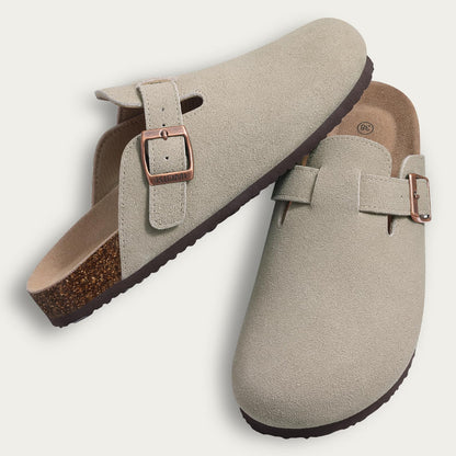 Kidmi - Unisex Ergonomic Non-Slip Suede Clogs