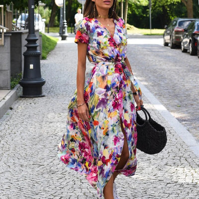 Anna™ Spring/Summer Floral Print Dress