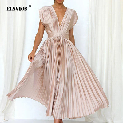 Hedwig - Elegant sleeveless dress