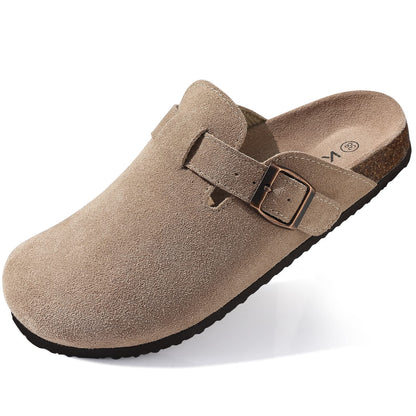 Kidmi - Unisex Ergonomic Non-Slip Suede Clogs