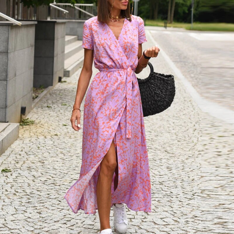Anna Spring/Summer Floral Print Dress