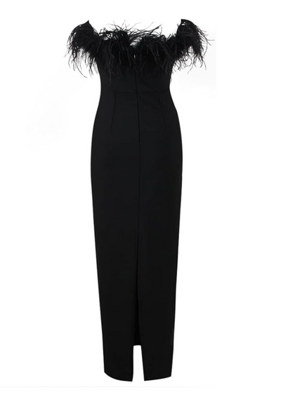 Anastasia | Luxurious Feather Dress