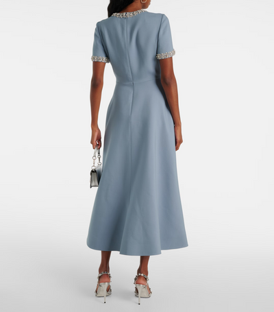 Raffaella™ | A-Line Dress with Bows and Beads