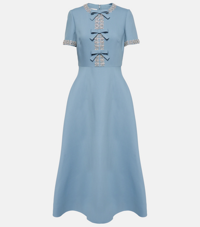 Raffaella™ | A-Line Dress with Bows and Beads