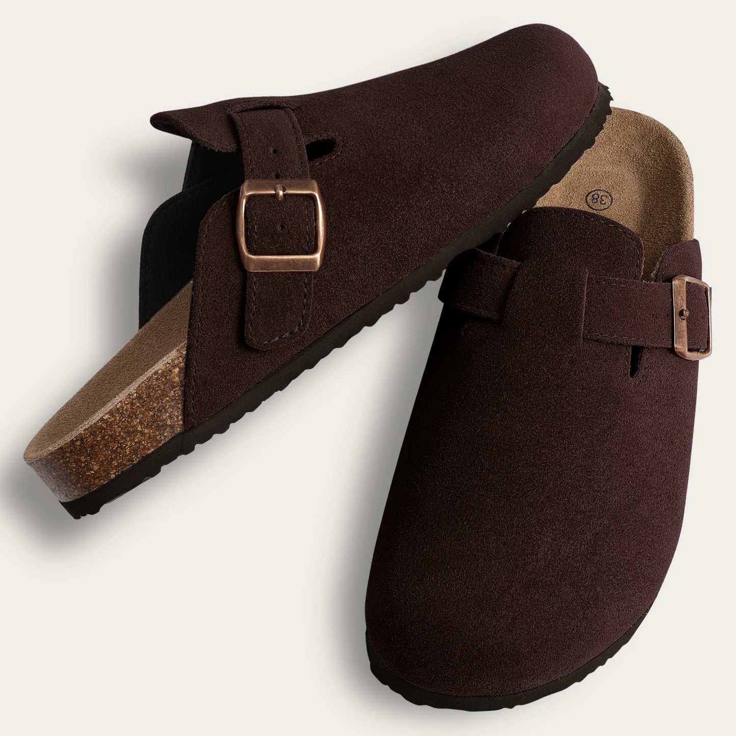 Kidmi - Unisex Ergonomic Non-Slip Suede Clogs