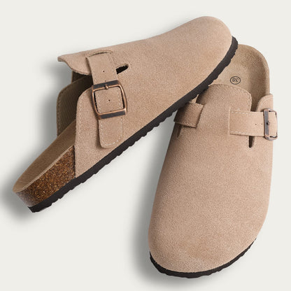 Kidmi - Unisex Ergonomic Non-Slip Suede Clogs