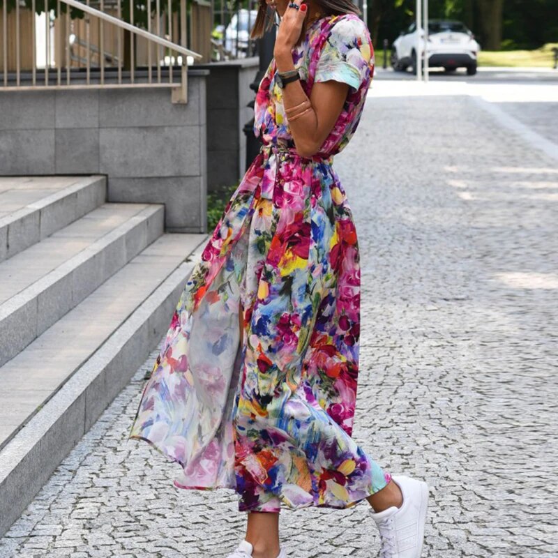 Anna™ Spring/Summer Floral Print Dress