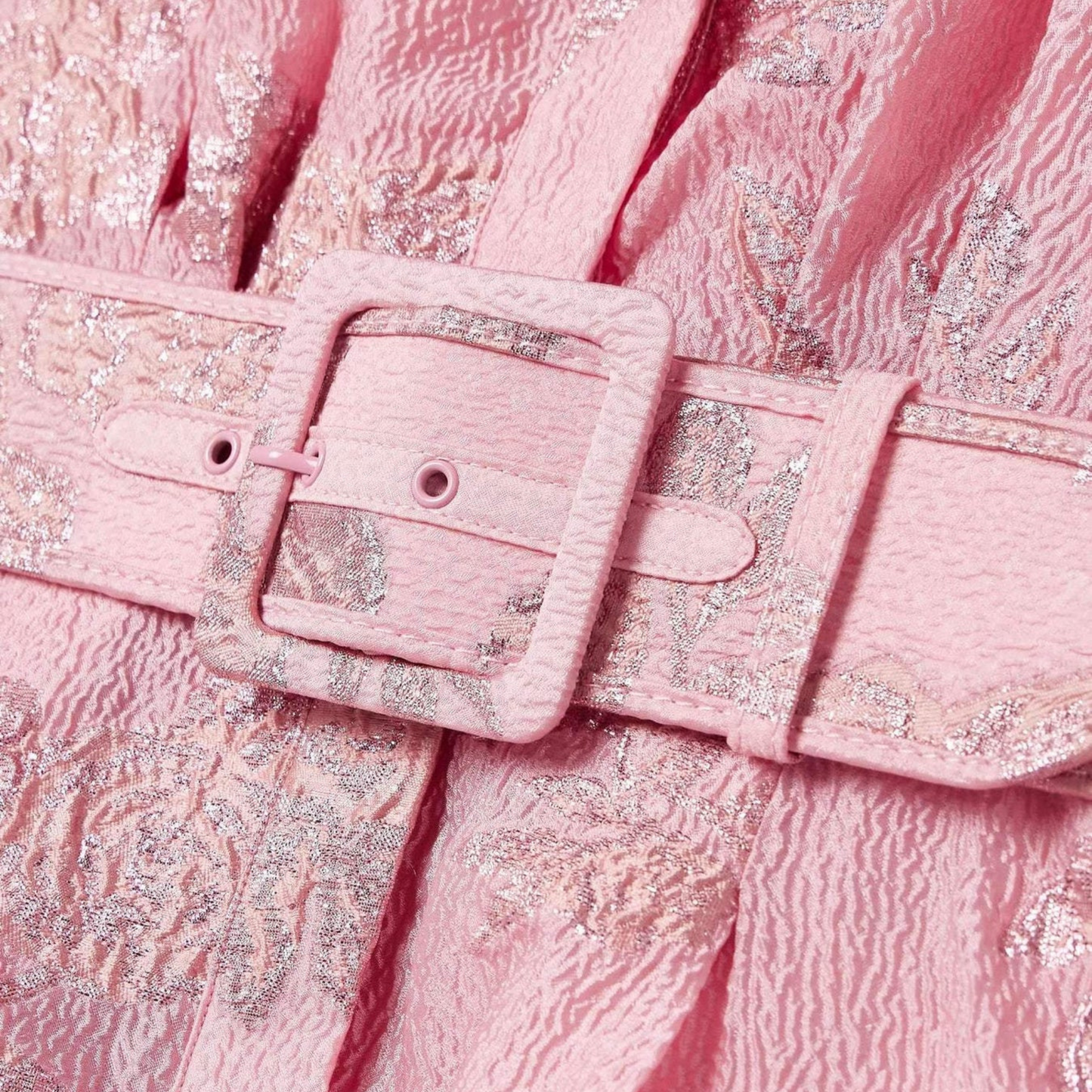 Beatrice | Pink Dress with Balloon Sleeves