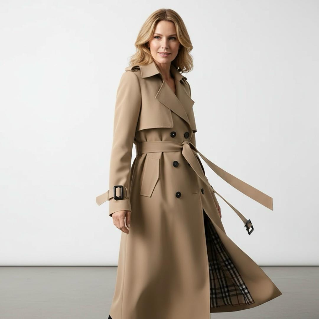 Vespara – Elegant Trench Coat with Timeless Style
