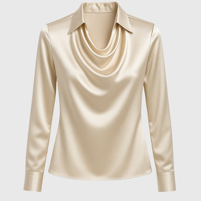 Brooklyn™ | Elegant satin blouse