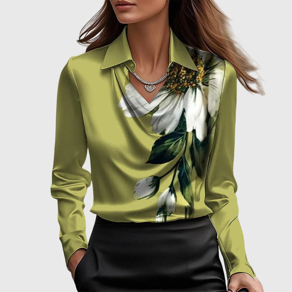 Brooklyn™ | Elegant satin blouse